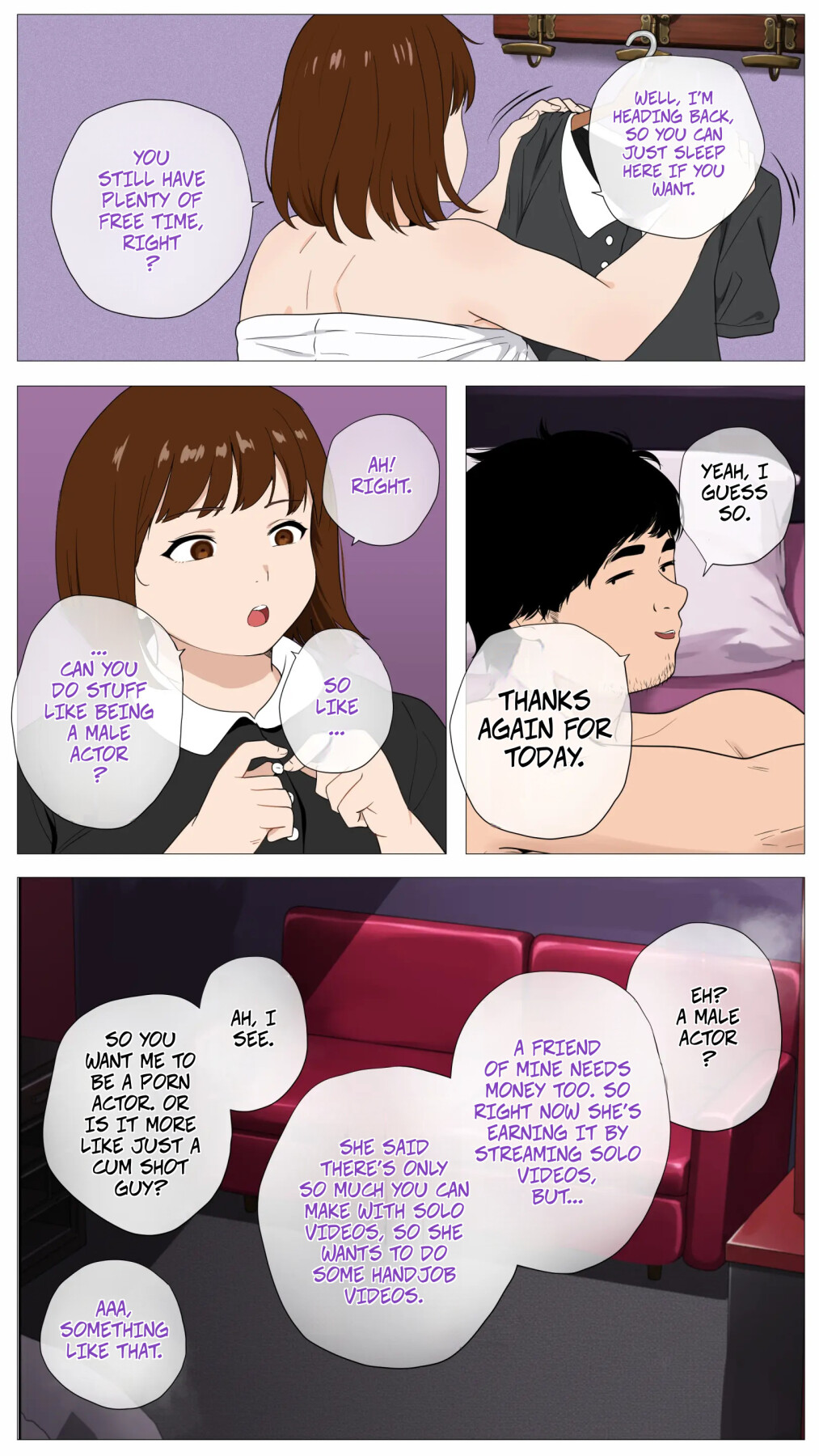 Hentai Manga Comic-The “Salty” Gal Who Wants to Make Money Streaming and the Introvert-Read-3